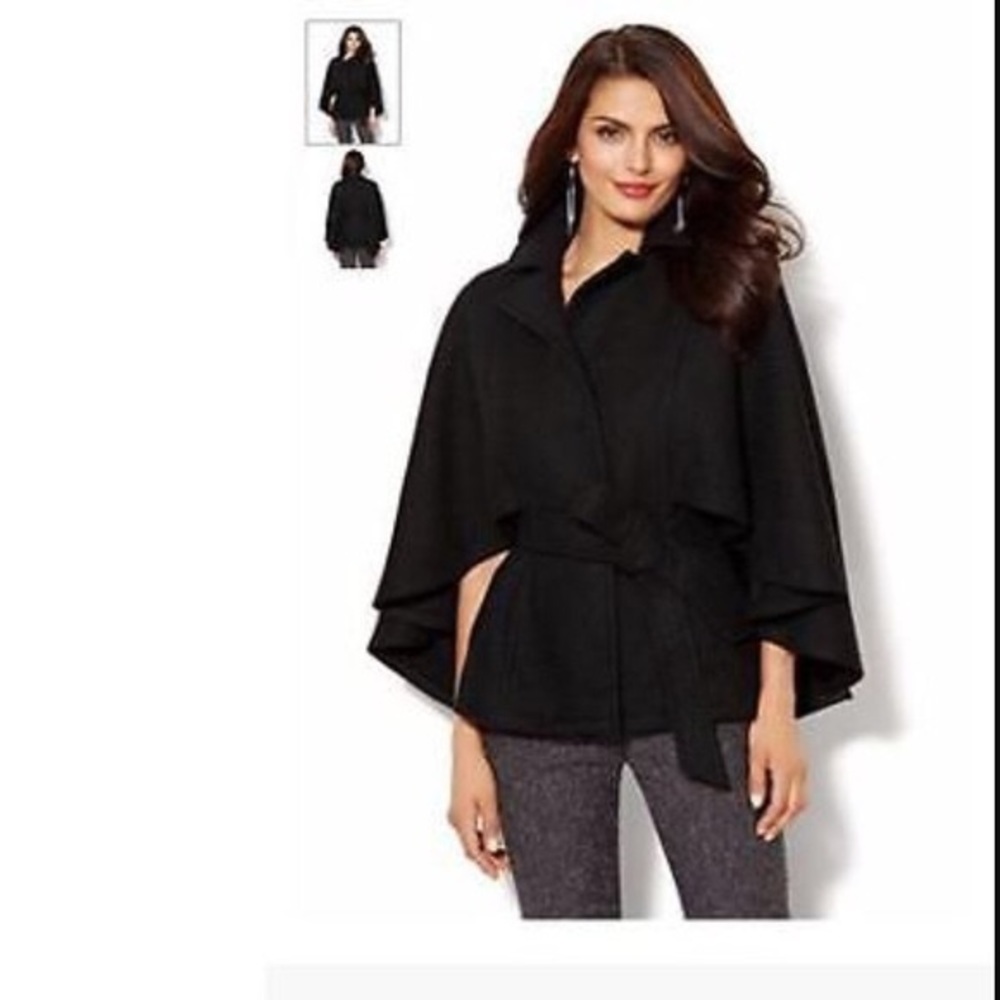 🇺🇸MEMORIAL DAY SALE! NWT Cape Coat Black